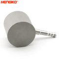 Hengko Stone de diffusion en acier inoxydable de haute qualité 5 micron avec des fils de 1/2 &quot;NPT pour la production de gaz